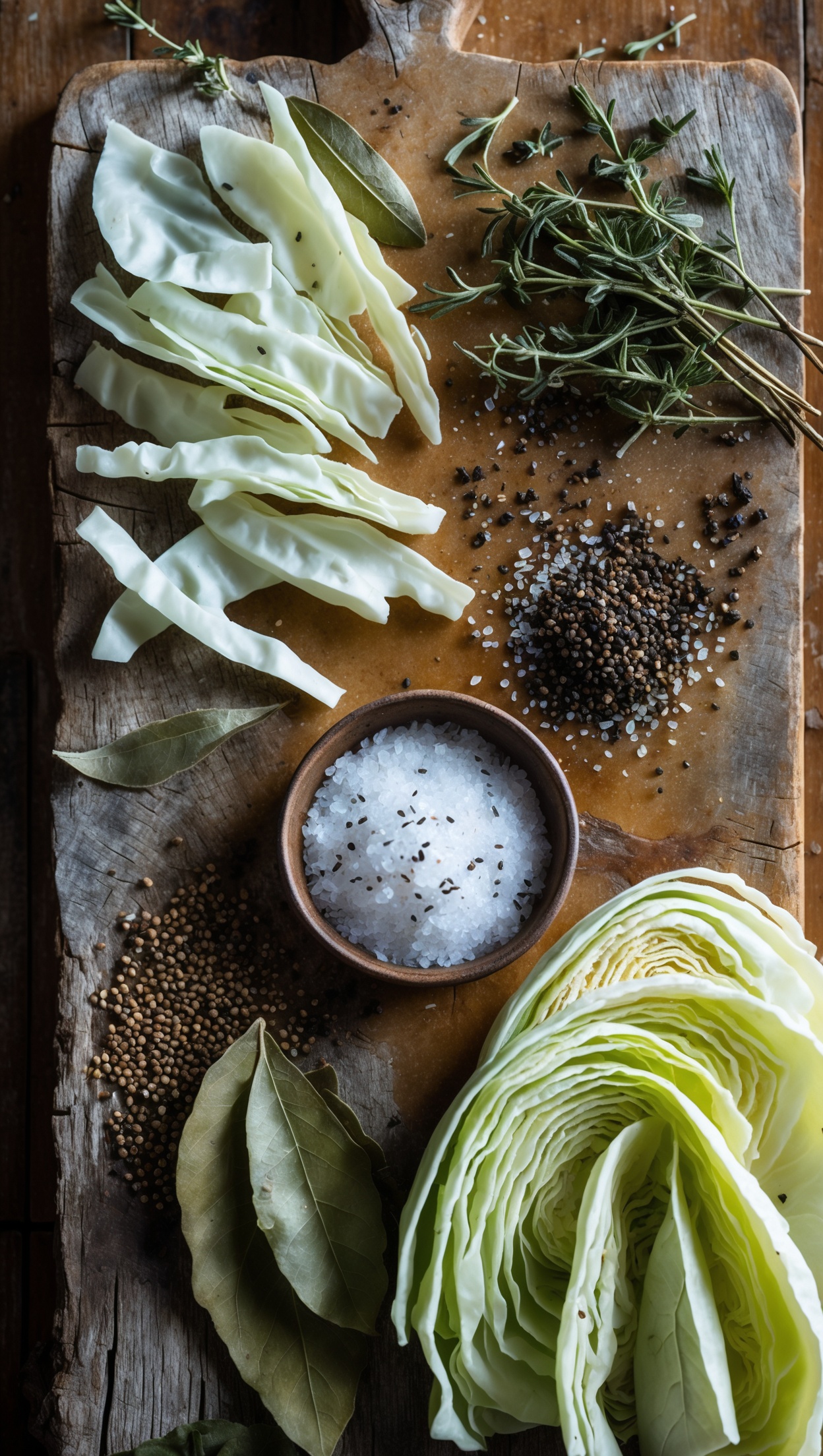 Golden Cracklings Dumplings & Veltliner Cabbage