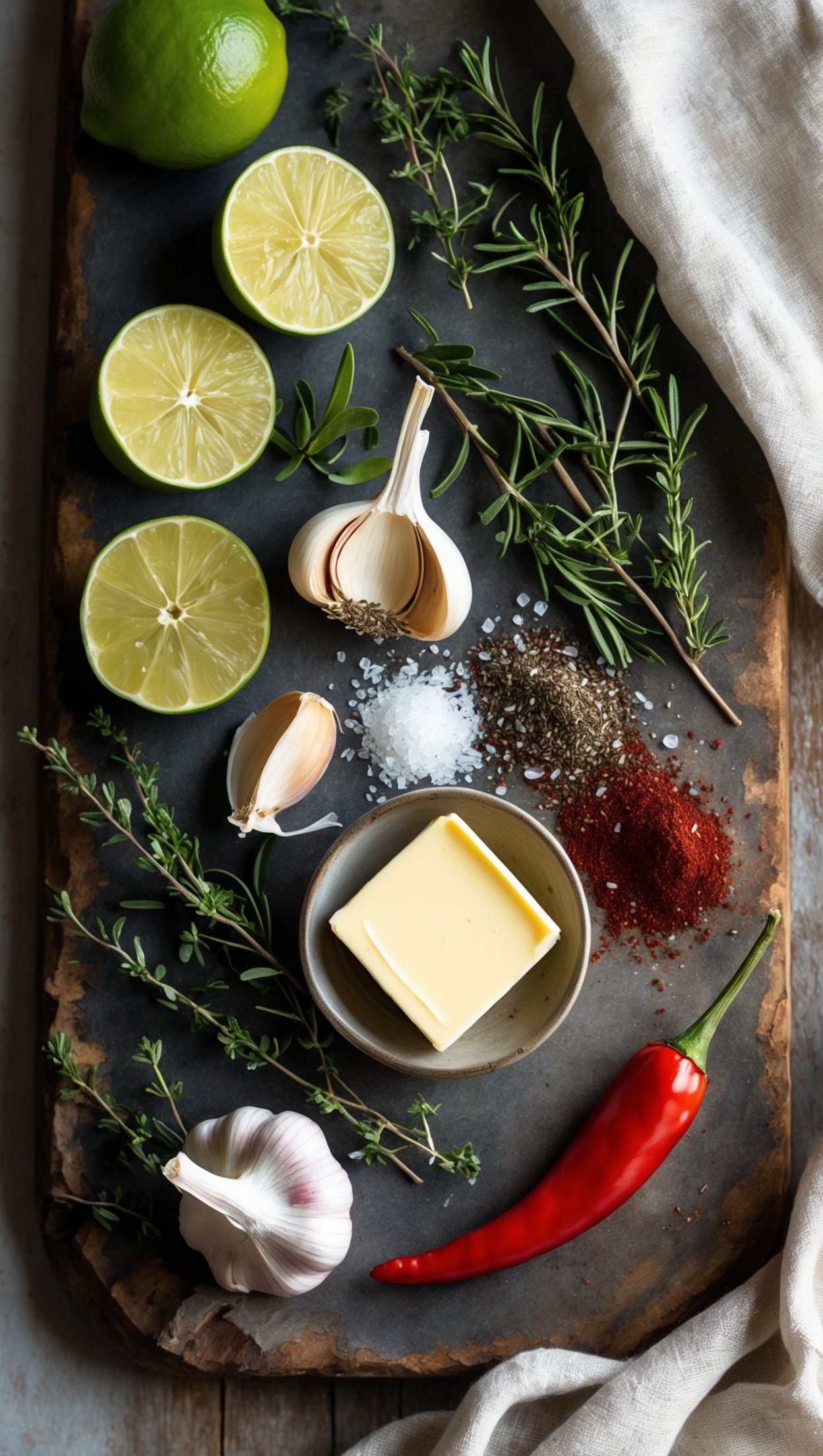 When Crispy Chicken Meets Zesty Lime Butter
