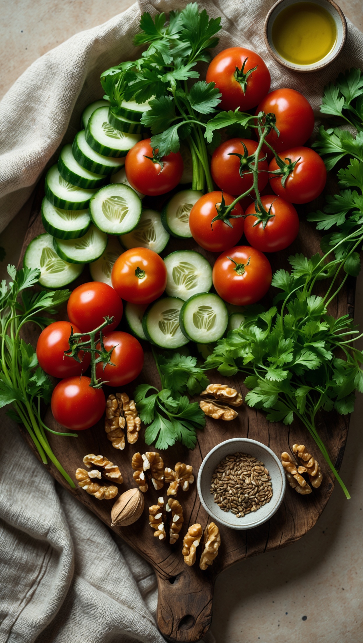 Authentic Georgian Salad — Fresh & Easy