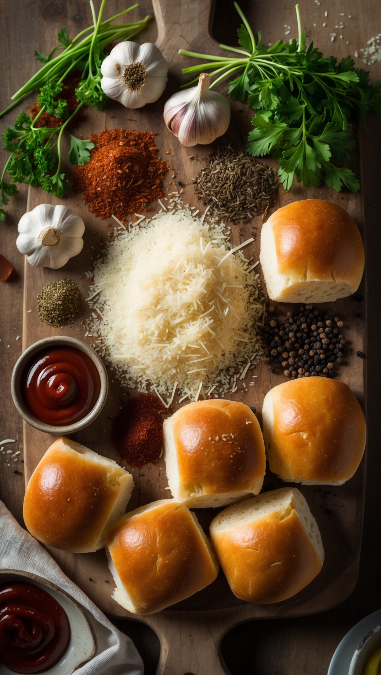 Bake Parmesan Cheeseburger Bombs Tonight!