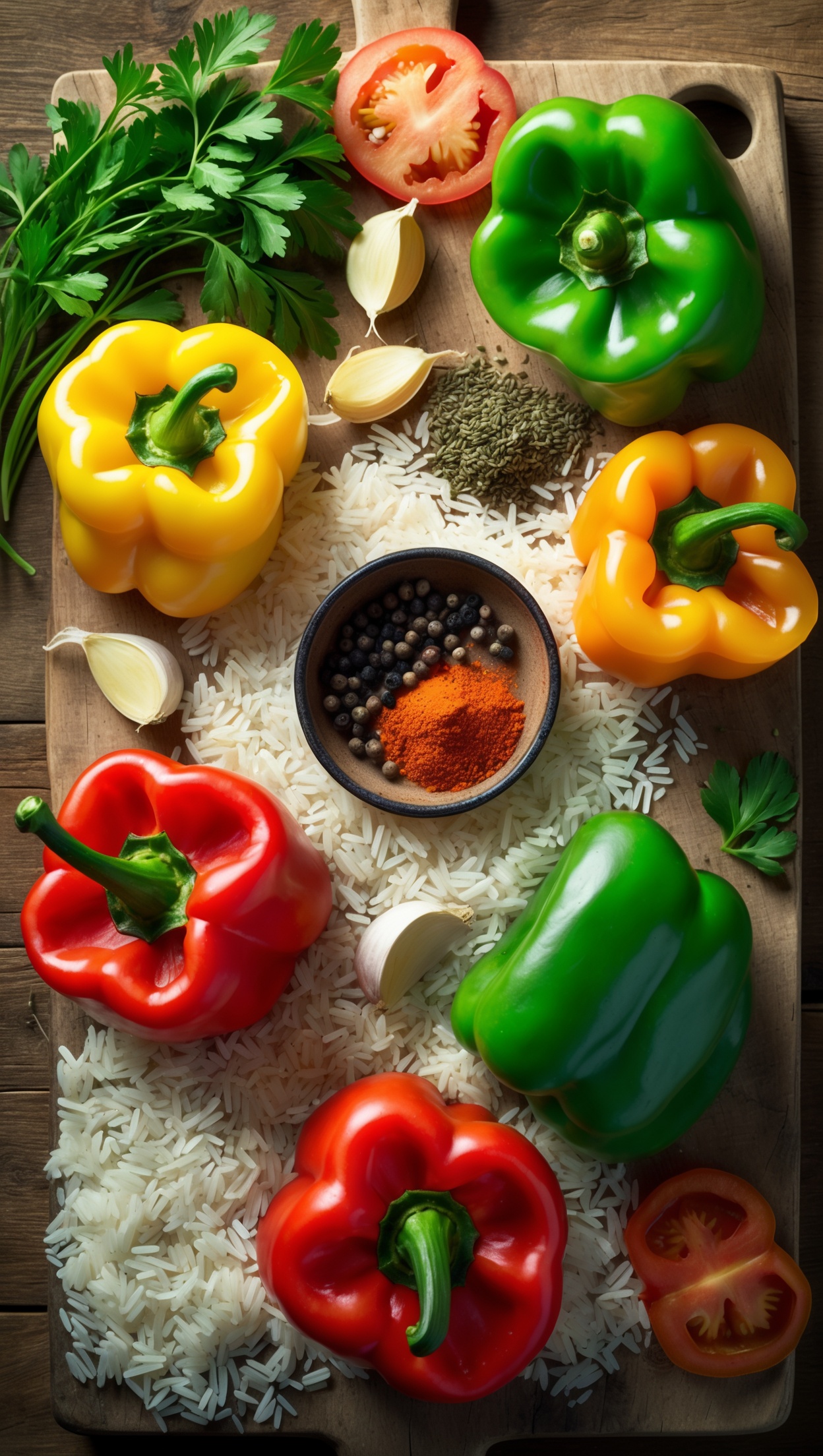 Authentic Stuffed Bell Peppers Recipe 🫑
