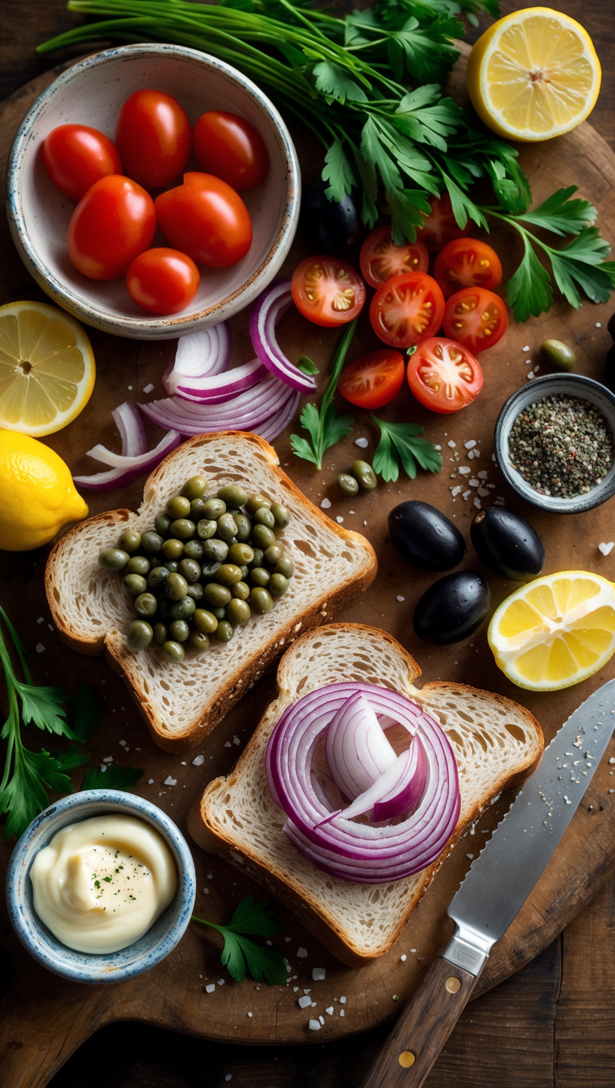 Authentic Tuna Sandwich — Easy Mediterranean