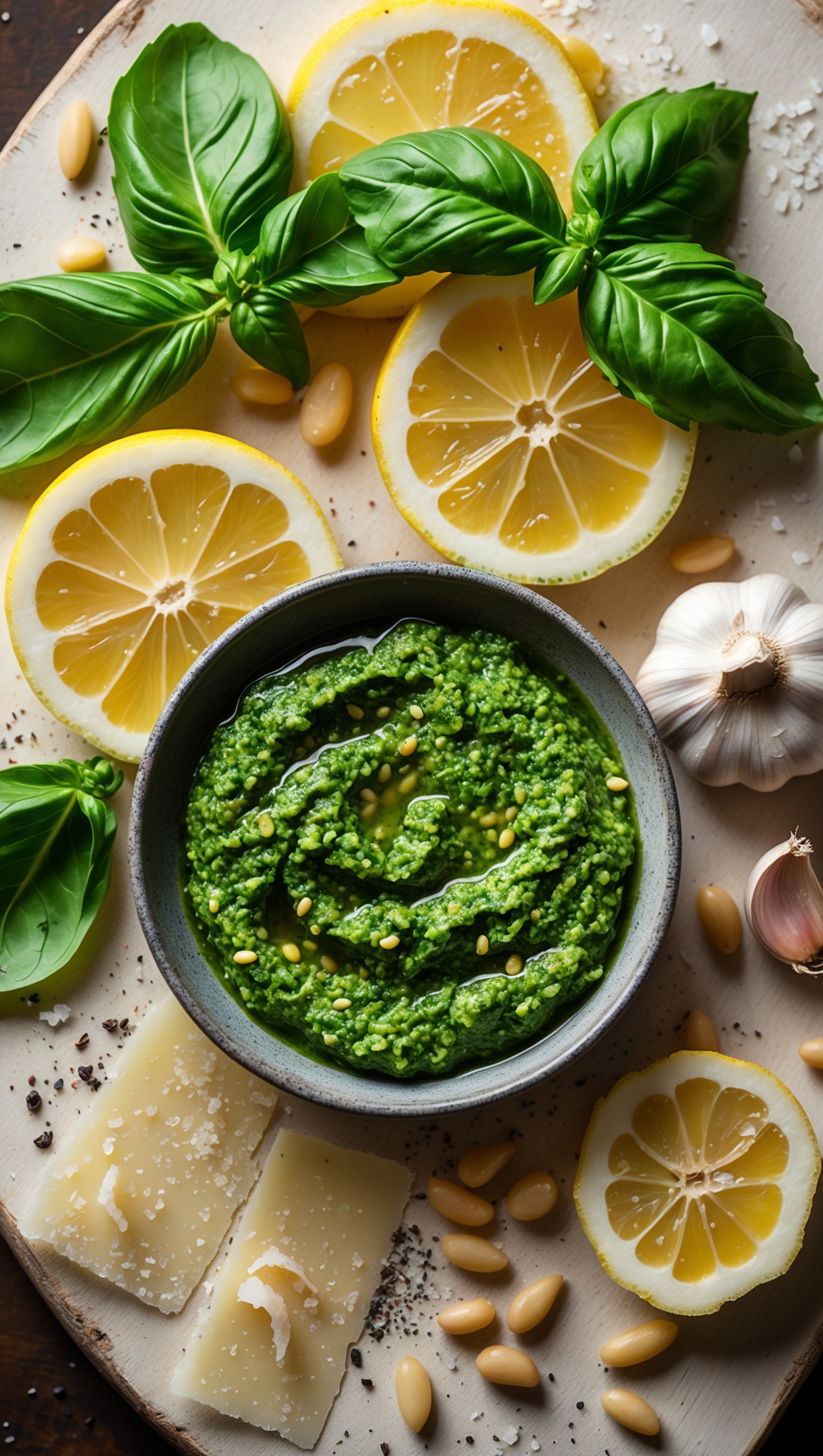 Want the Easiest Lemon Pesto Pasta Ever?