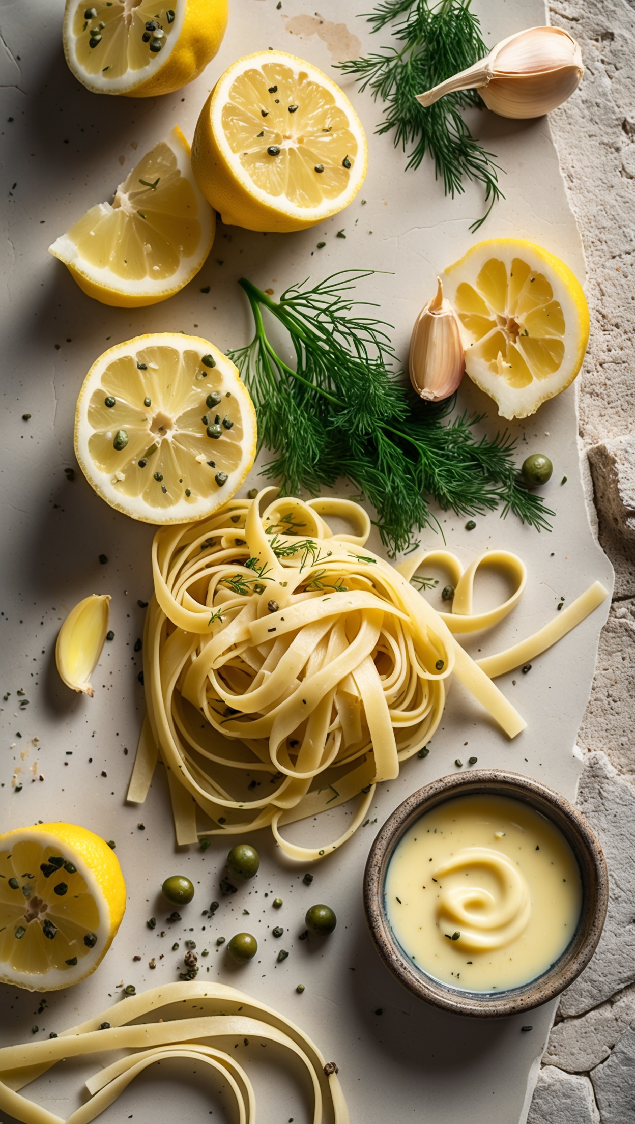 Not boring pasta — silky salmon lemon tagliatelle