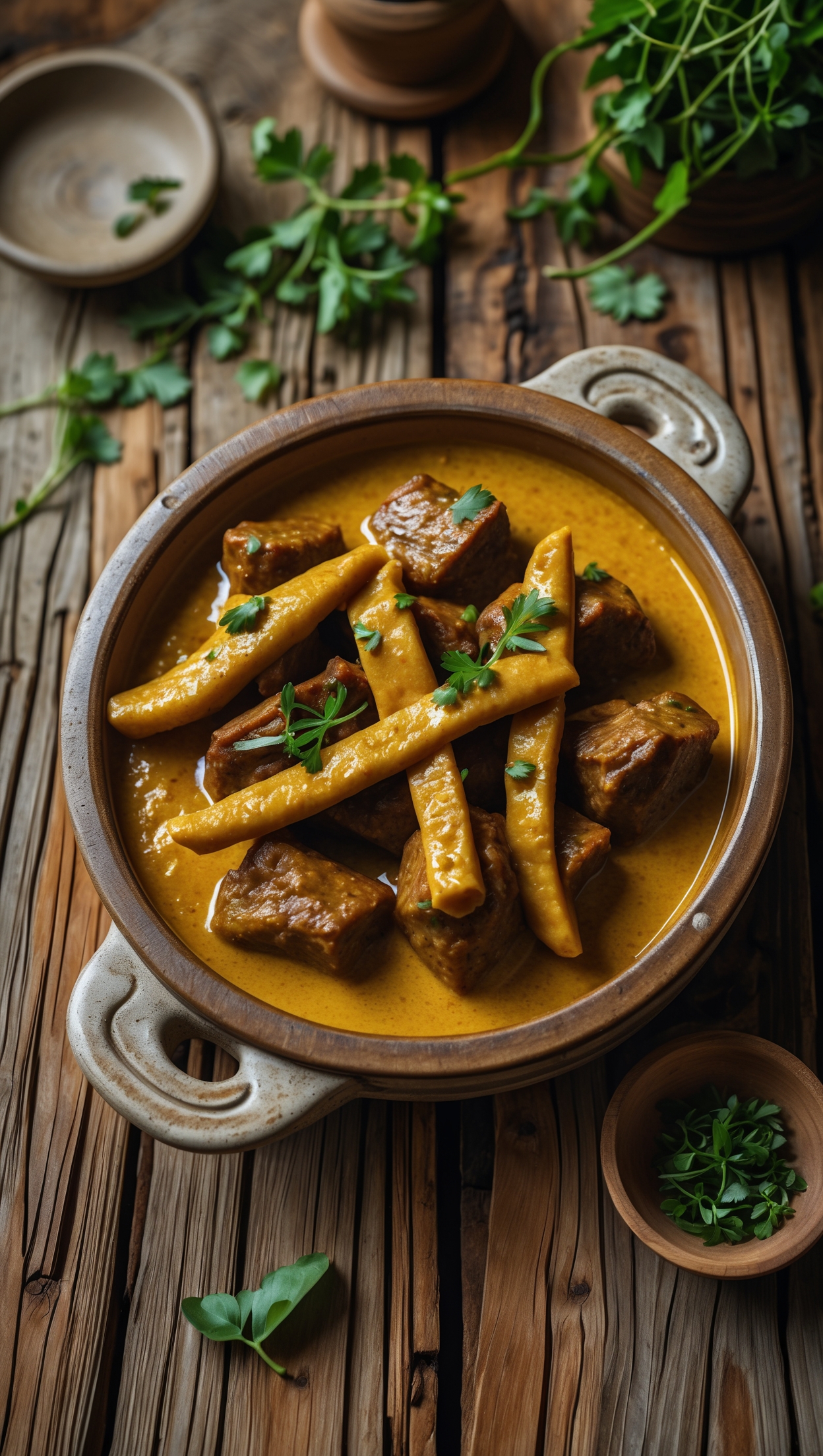 Creamy Curry Strips - Quick Mediterranean Delight
