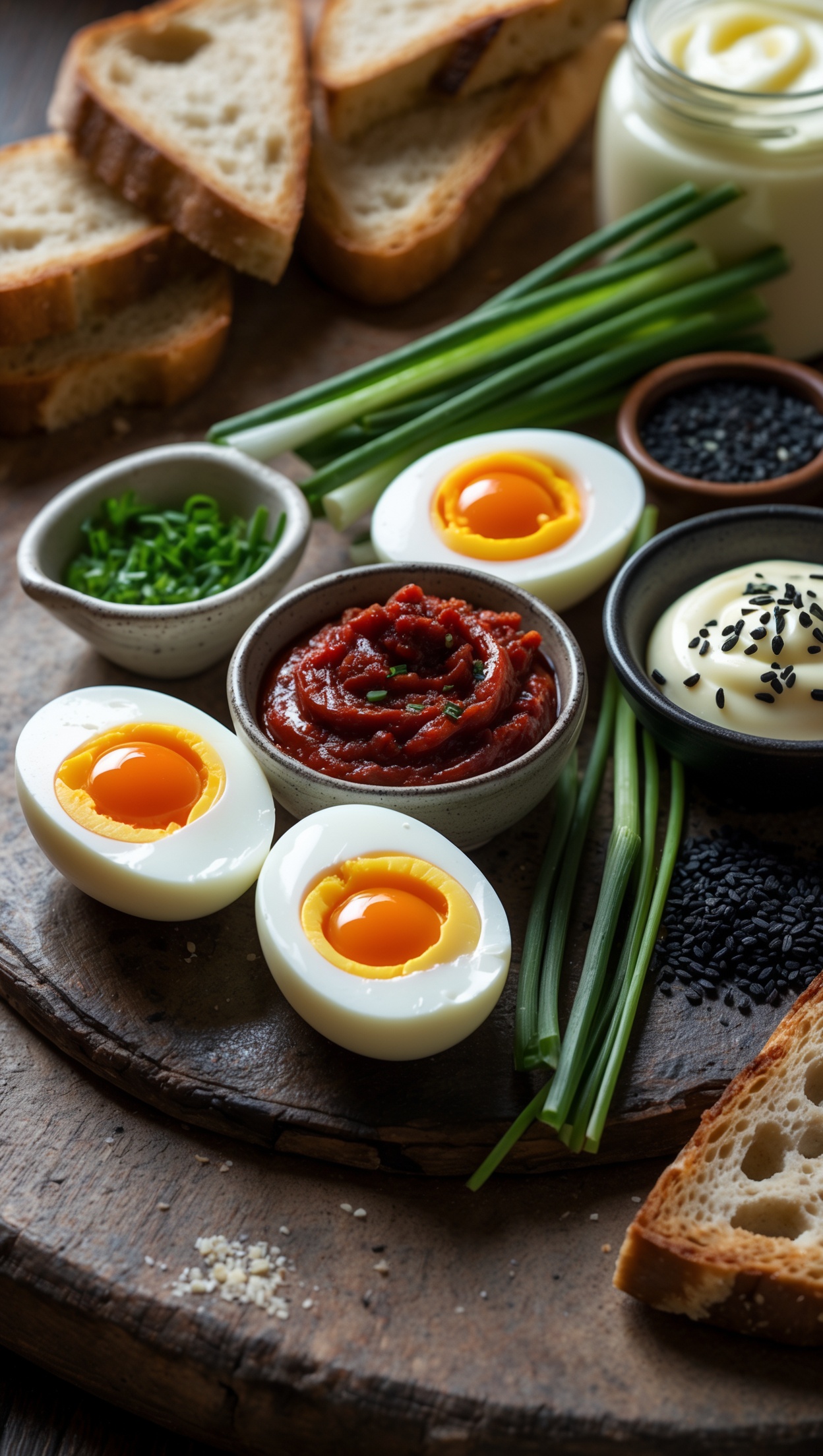 5-Minute Gochujang Egg Salad Sandwich