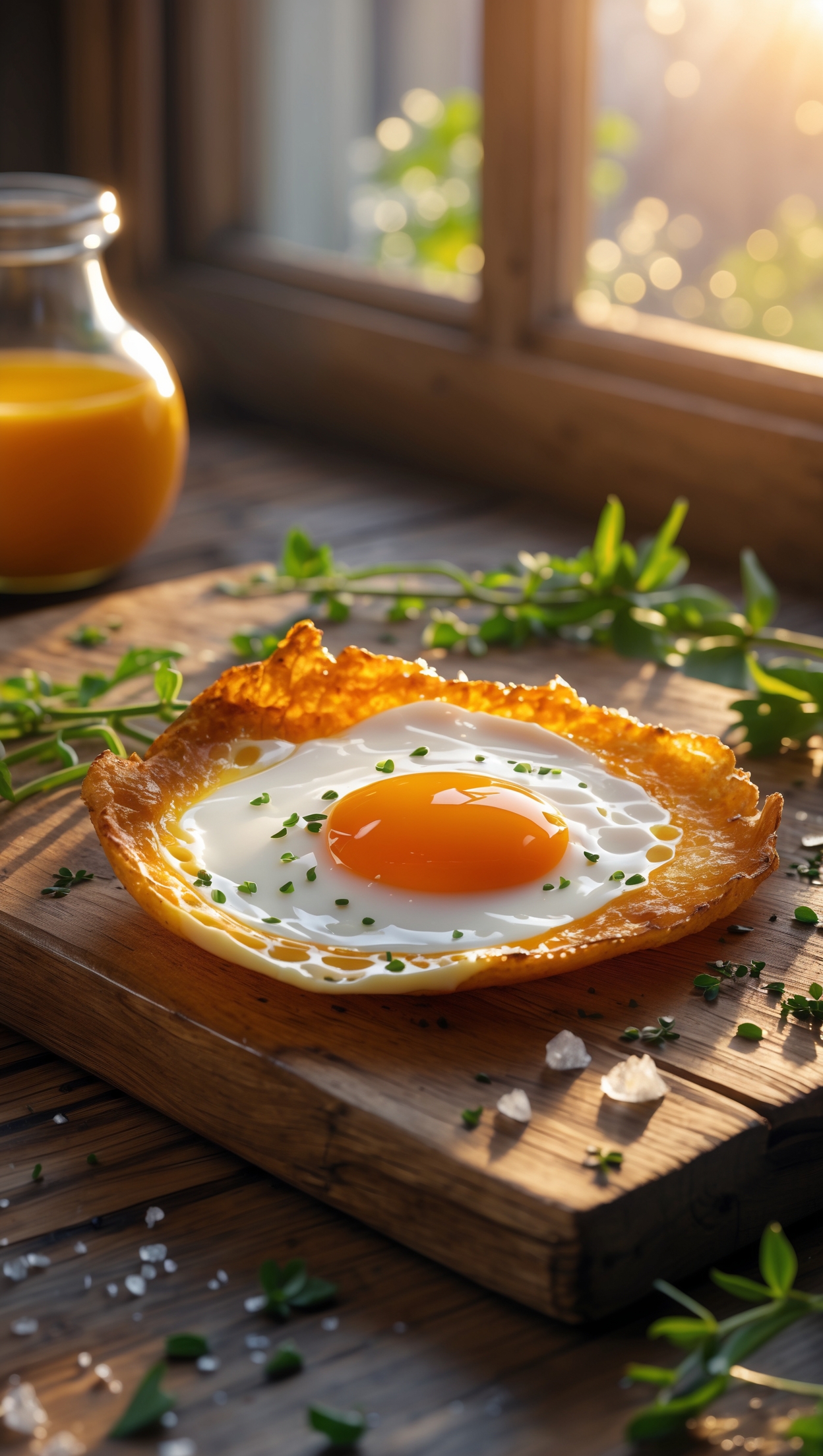 Crispy Fried Egg Yolk - Golden Breakfast Perfection