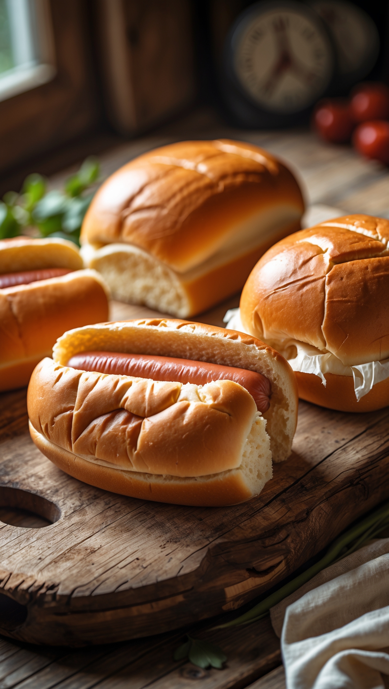 Perfect Homemade Hot Dog Buns Recipe