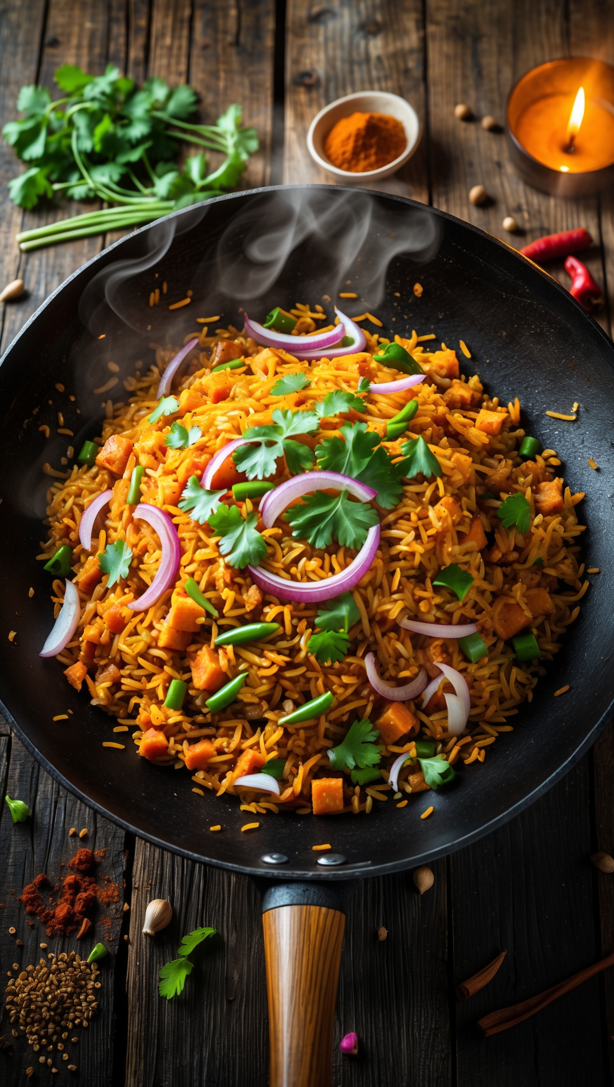 Aromatic Indian Fried Rice - Spicy & Flavorful Recipe