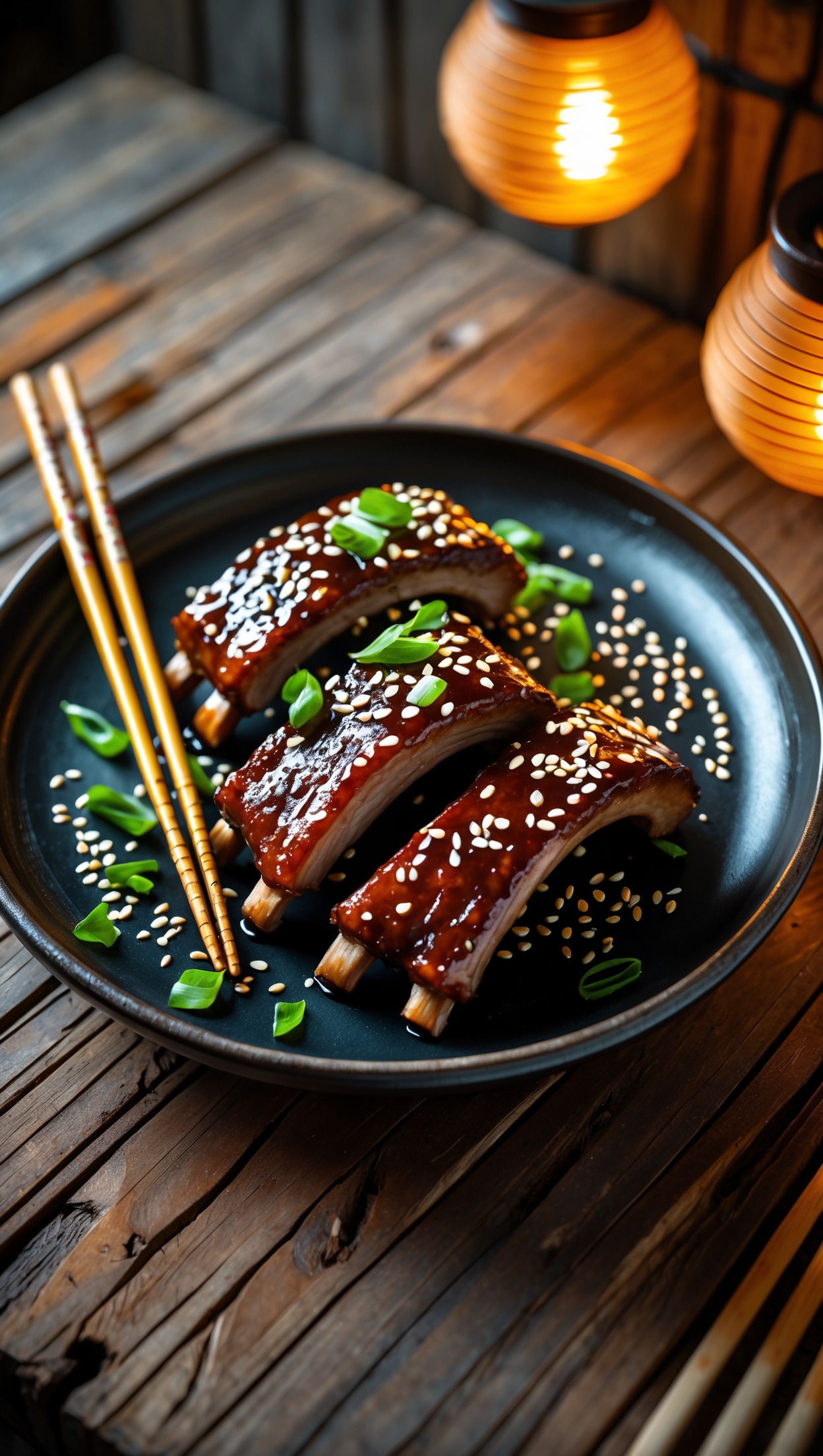 Tender Oven Miso Ribs - Asian Fusion Perfection