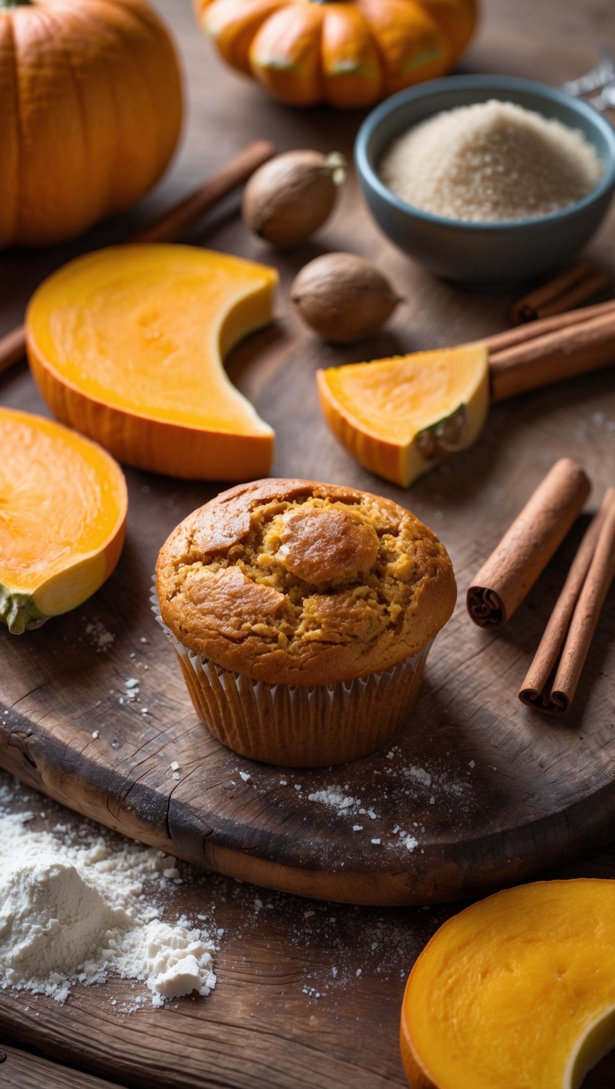Pumpkin Muffins with Cinnamon — Easy Homemade