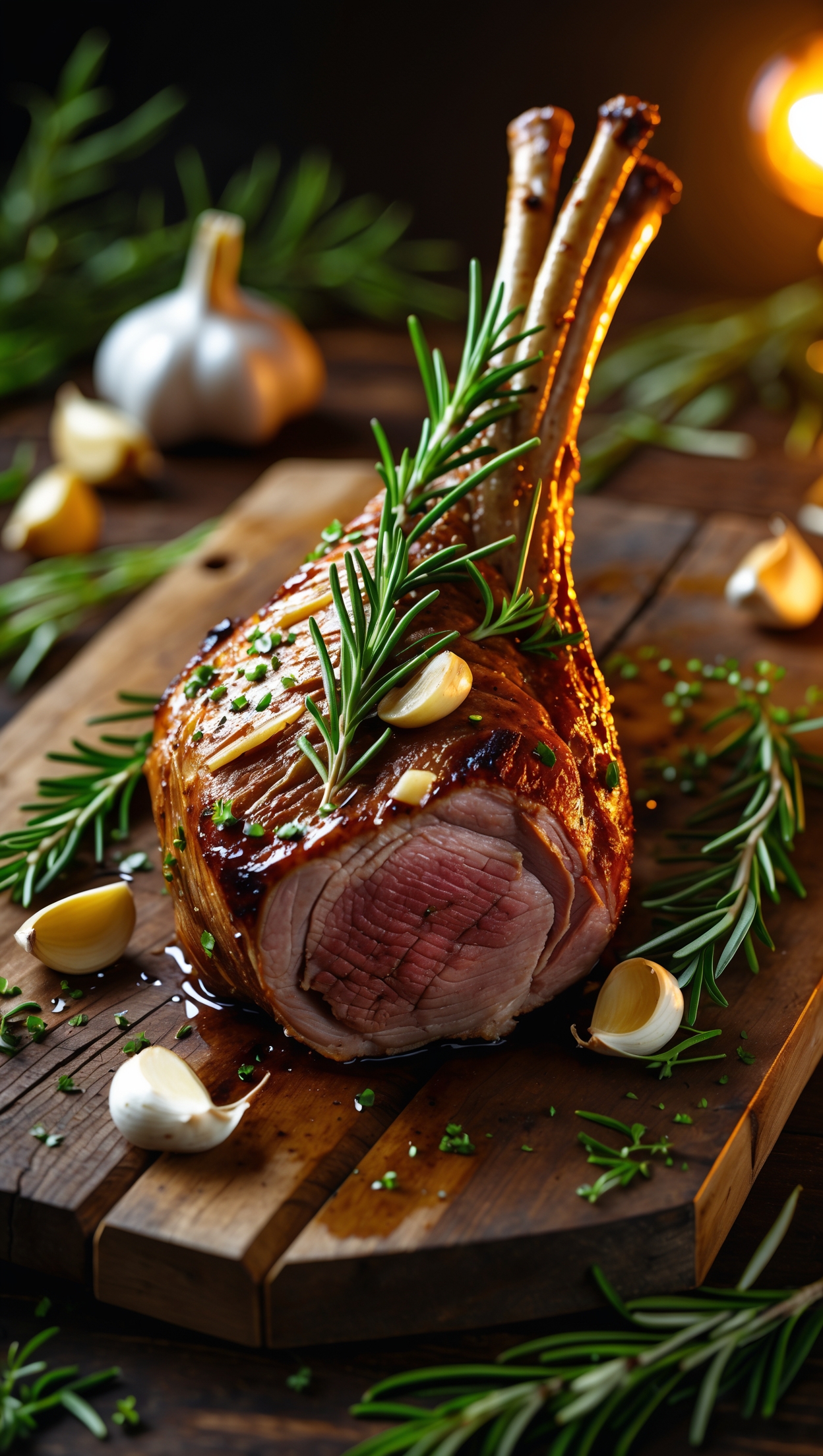 Perfect Mediterranean Roasted Leg of Lamb Recipe
