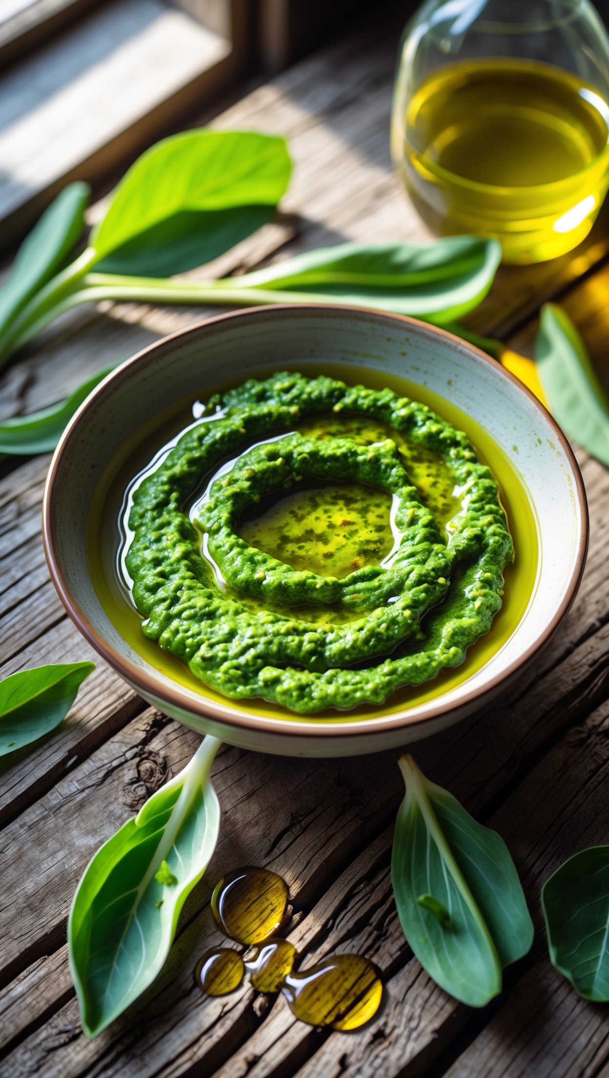 Fresh Wild Garlic Pesto Recipe - Homemade Garden Delight